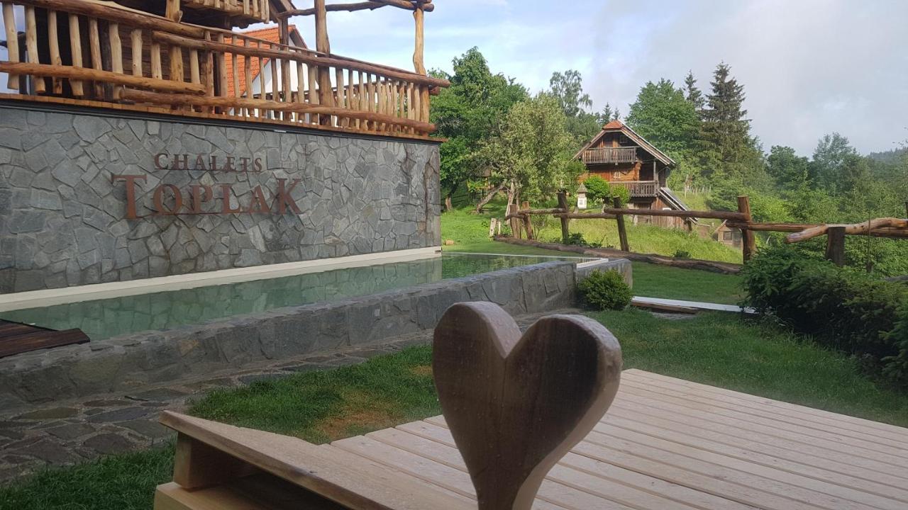 Sveti Duh na Ostrem Vrhu Chalets Toplak מראה חיצוני תמונה